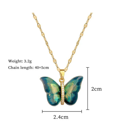 The Aura Butterfly Pendant